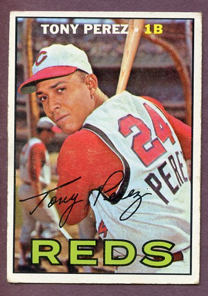 1967 Topps Baseball #476 Tony Perez Reds EX 495942