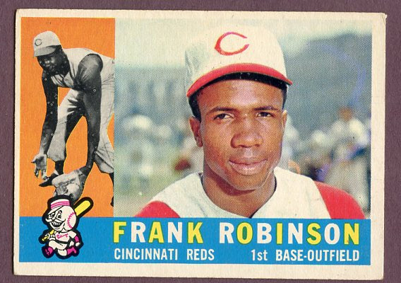 1960 Topps Baseball #490 Frank Robinson Reds EX 495952
