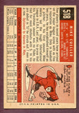 1959 Topps Baseball #518 Mike Cuellar Reds EX 495993