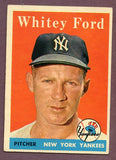 1958 Topps Baseball #320 Whitey Ford Yankees EX 496019