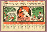 1956 Topps Baseball #240 Whitey Ford Yankees EX 496024