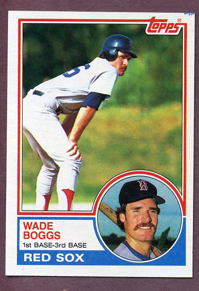 1983 Topps Baseball #498 Wade Boggs Red Sox VG-EX 496029