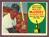 1960 Topps Baseball #316 Willie McCovey Giants VG-EX 496043