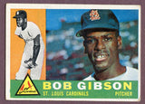 1960 Topps Baseball #073 Bob Gibson Cardinals VG-EX 496045