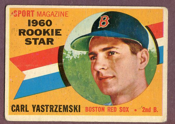 1960 Topps Baseball #148 Carl Yastrzemski Red Sox VG-EX 496046