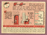 1958 Topps Baseball #005 Willie Mays Giants VG-EX 496055