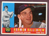 1960 Topps Baseball #210 Harmon Killebrew Senators VG 496071