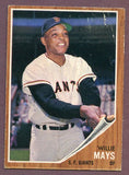 1962 Topps Baseball #300 Willie Mays Giants Good 496085