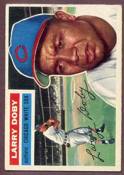 1956 Topps Baseball #250 Larry Doby White Sox EX 496141