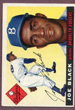 1955 Topps Baseball #156 Joe Black Dodgers EX 496149