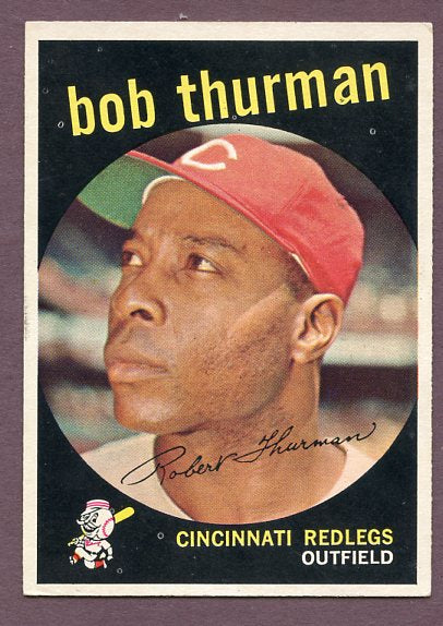 1959 Topps Baseball #541 Bob Thurman Reds EX 496226