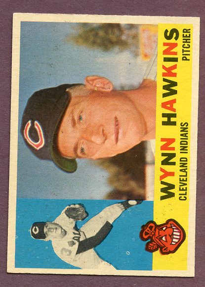 1960 Topps Baseball #536 Wynn Hawkins Indians EX 496230