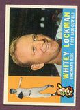 1960 Topps Baseball #535 Whitey Lockman Reds EX 496233