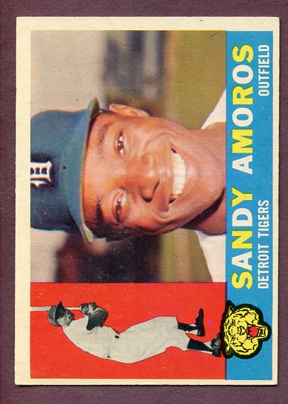 1960 Topps Baseball #531 Sandy Amoros Tigers EX 496234