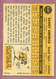 1960 Topps Baseball #531 Sandy Amoros Tigers EX 496234