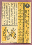 1960 Topps Baseball #507 Dick Stigman Indians EX 496287