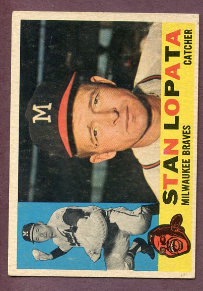 1960 Topps Baseball #515 Stan Lopata Braves EX 496288