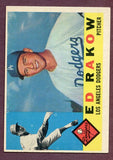 1960 Topps Baseball #551 Ed Rakow Dodgers EX 496290