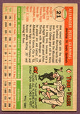 1955 Topps Baseball #021 Alex Grammas Cardinals EX 496298