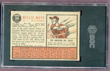 1962 Topps Baseball #300 Willie Mays Giants SGC 4 VG-EX 496323
