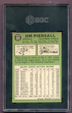 1967 Topps Baseball #584 Jimmy Piersall Angels SGC 6.5 EX-MT+ 496345