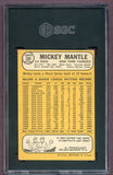 1968 Topps Baseball #280 Mickey Mantle Yankees SGC 3 VG 496412
