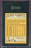 1968 Topps Baseball #150 Roberto Clemente Pirates SGC 5 EX 496427