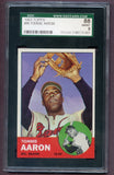 1963 Topps Baseball #046 Tommie Aaron Braves SGC 8 NM/MT 496451