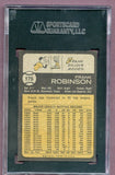 1973 Topps Baseball #175 Frank Robinson Angels SGC 8 NM/MT 496504