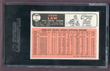 1966 Topps Baseball #015 Vern Law Pirates SGC 8 NM/MT 496509