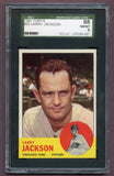 1963 Topps Baseball #095 Larry Jackson Cubs SGC 8 NM/MT 496550