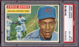 1956 Topps Baseball #015 Ernie Banks Cubs PSA 6 EX-MT White 496581