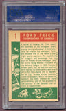 1959 Topps Baseball #001 Ford Frick Commissioner PSA 6 EX-MT 496610