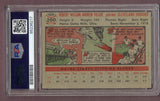 1956 Topps Baseball #200 Bob Feller Indians PSA 5 EX 496641