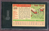 1955 Topps Baseball #210 Duke Snider Dodgers SGC 2 GD 496669