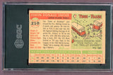 1955 Topps Baseball #210 Duke Snider Dodgers SGC 3 VG 496670