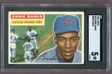 1956 Topps Baseball #015 Ernie Banks Cubs SGC 5 EX White 496674