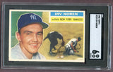 1956 Topps Baseball #253 Irv Noren Yankees SGC 6 EX-MT 496681