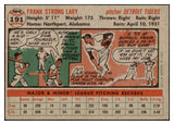 1956 Topps Baseball #191 Frank Lary Tigers EX-MT 496739