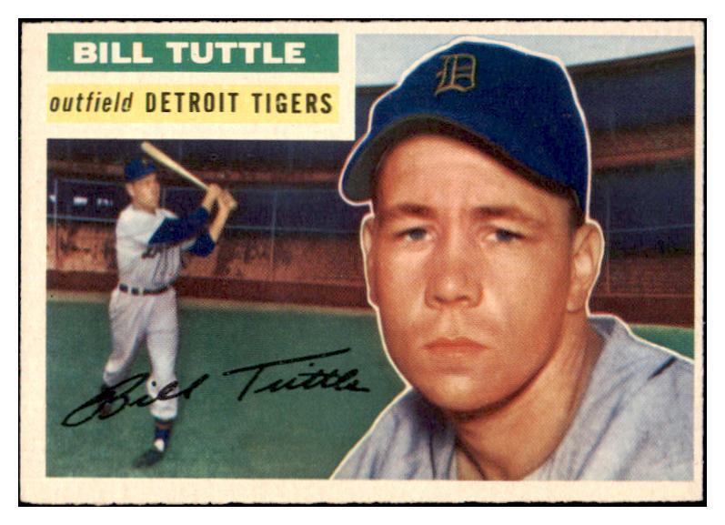 1956 Topps Baseball #203 Bill Tuttle Tigers NR-MT 496753