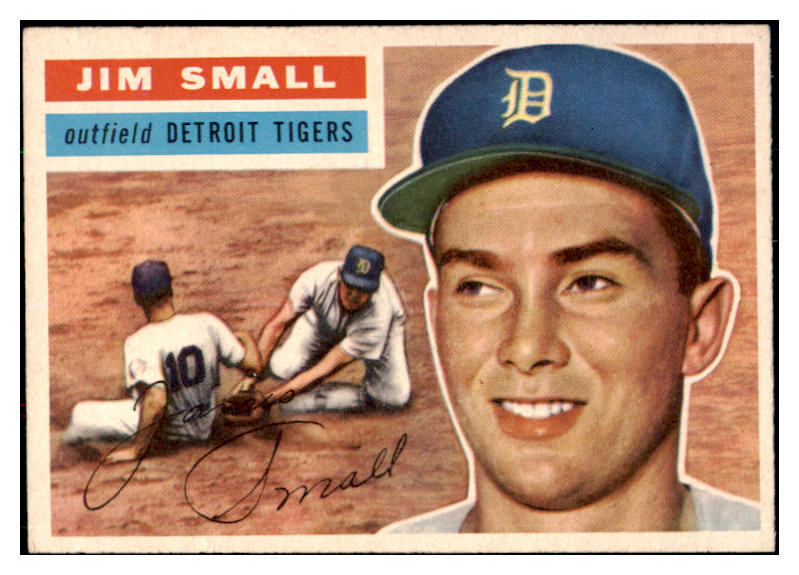 1956 Topps Baseball #207 Jim Small Tigers NR-MT 496756