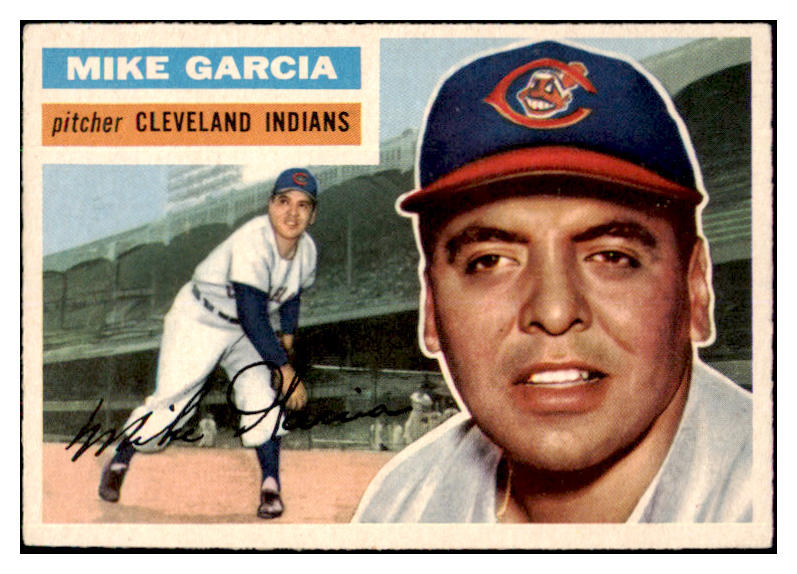 1956 Topps Baseball #210 Mike Garcia Indians NR-MT 496760