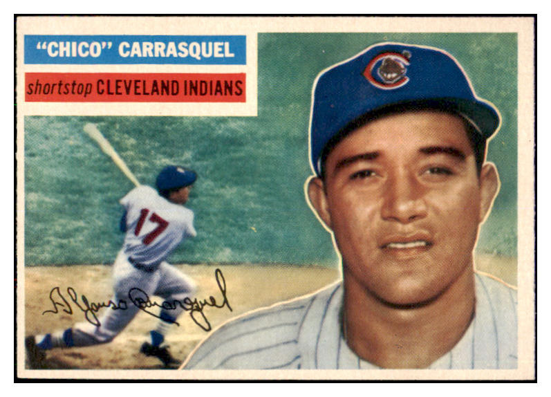 1956 Topps Baseball #230 Chico Carrasquel Indians NR-MT 496780