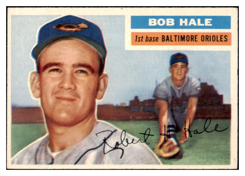 1956 Topps Baseball #231 Bob Hale Orioles NR-MT 496782