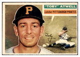 1956 Topps Baseball #232 Toby Atwell Pirates EX-MT 496784