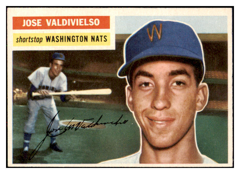 1956 Topps Baseball #237 Jose Valdivielso Senators NR-MT 496790