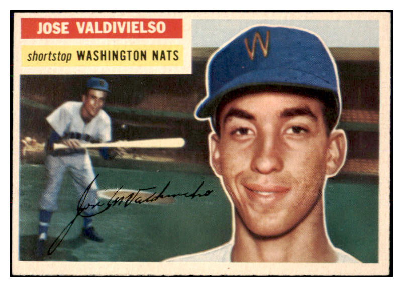 1956 Topps Baseball #237 Jose Valdivielso Senators NR-MT 496791
