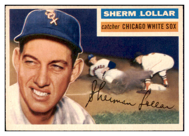 1956 Topps Baseball #243 Sherm Lollar White Sox EX-MT 496794