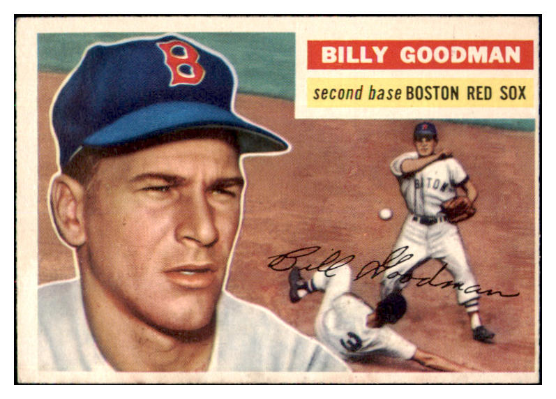 1956 Topps Baseball #245 Billy Goodman Red Sox EX-MT 496798