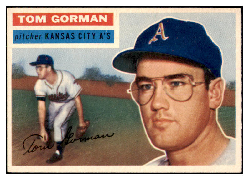 1956 Topps Baseball #246 Tom Gorman A's NR-MT 496799